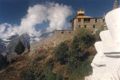  . .  The Shashur Monastery. Lahul. Himalayas